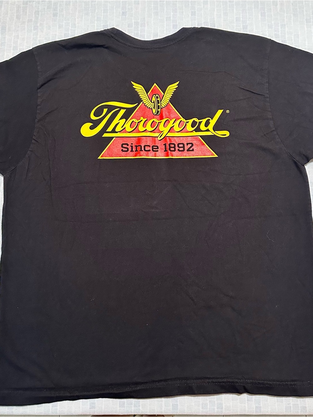 Thorogood Black Short-Sleeve Logo Tee